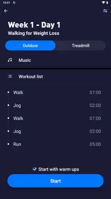 Running App android App screenshot 4